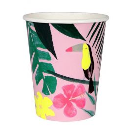 Meri Meri Pink Tropical Cups 