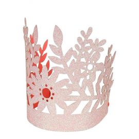 Meri Meri Pink Glitter Party Crown