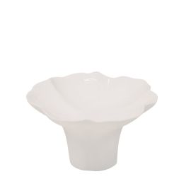 Maytime Mushroom Bowl White