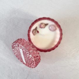 Opal And Sage Boudoir Candle Rose Quartz | Love