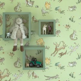 Osborne & Little Wallpaper Quentin's Menagerie 01
