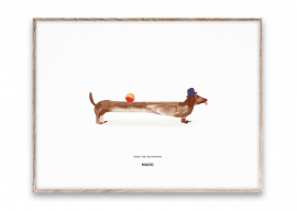 Paper Collective Poster MADO | Doug the Dachshund