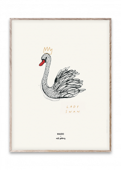 Paper Collective Poster MADO x Soft Gallery | Lady Swan