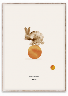 Paper Collective Poster MADO | Rocky the Rabbit