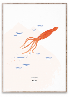 Paper Collective Poster MADO | Sid The Squid