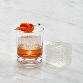 W&P Peak Ice Cube Tray Cocktail Etched