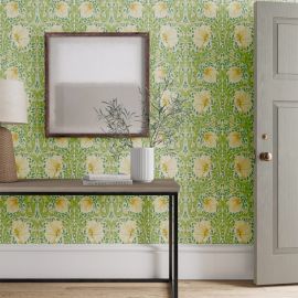 Morris & Co. Wallpaper Pimpernel Weld/Leaf Green