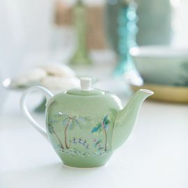 Pip Studio Jolie Flowers Green Tea Set Small