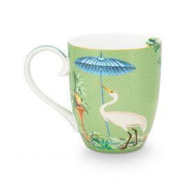 Pip Studio Jolie Heron Green Mug XL