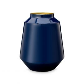 Pip Studio Vase Metal Blue 29cm