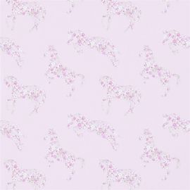Sanderson Wallpaper Pretty Ponies Pink/Vanilla
