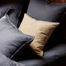 Weave Ravello Linen Standard Pillowcase Pair Denim