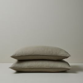 Weave Ravello Linen Standard Pillowcase Pair Caper