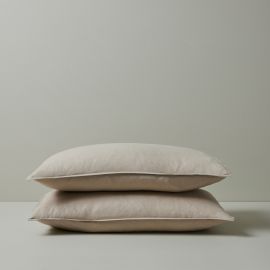 Weave Ravello Linen Standard Pillowcase Pair Shell