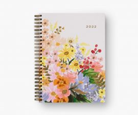 Rifle Paper Co. 12 Month Soft Cover Planner Spiral Marguerite