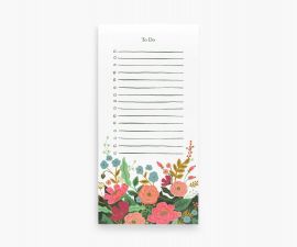 Rifle Paper Co. To Do Pad Floral Vines