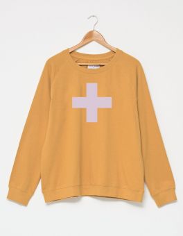 Stella+Gemma Sweater Honey Lilac Cross