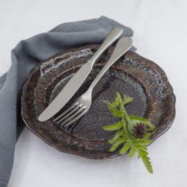 STHAL Arabesque Salad Plate 23cm Fig