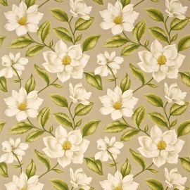 Sanderson Fabric Grandiflora Line/Olive