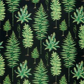 Sanderson Fabric Fernery Botanical Green/Charcoal