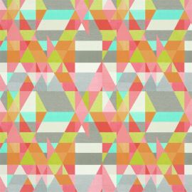 Scion Wallpaper Axis Lime/Peony/Sunset