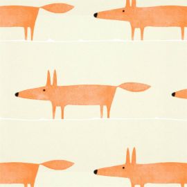 Scion Wallpaper Mr Fox Ginger