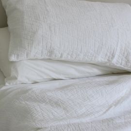 Seneca Roma Bedspread Set White