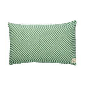 Bonnie And Neil Pillowcase Tiny Checkers Blue Green