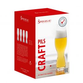 Spiegelau Craft Beer Glasses Pilsner Set of 4
