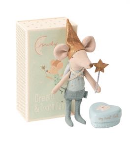 Maileg Tooth Fairy Mouse in Box | Boy