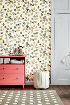 Villa Nova Wallpaper Ladybugs