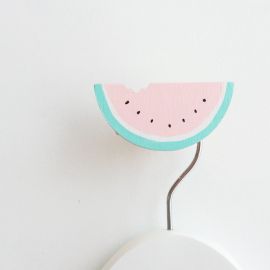 Knobbly. Wall Hook Watermelon