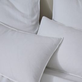 Weave Ravello Linen Standard Pillowcase Pair White