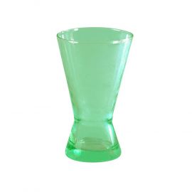 Moroccan Green Wine Glass