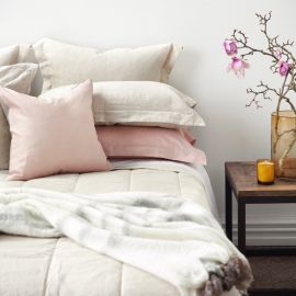 Thread Design Natural Linen Quilt