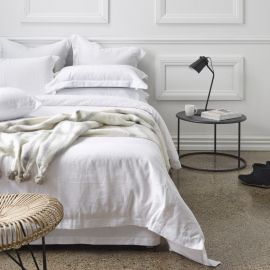 Thread Design White Linen Duvet
