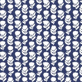 Anna Spiro Wallpaper Marigold Solid Navy