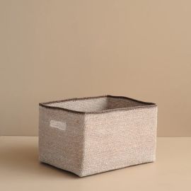 Bianca Lorenne Basket Scatola Antique Rose Small