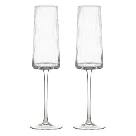 Anton Studio Designs Empire Champagne Glass Set of 2