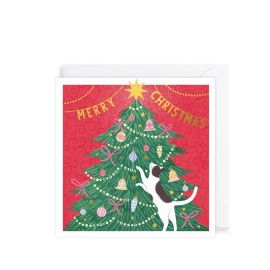 Artfile Christmas Card Wallet Festive Cats