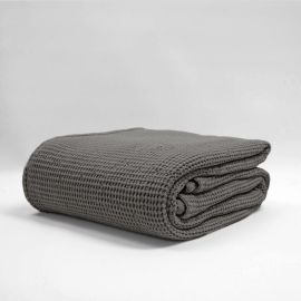 Baksana New Bliss Stonewashed Blanket Gunmetal