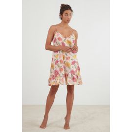 Baksana Sleepwear Poppies Nightie Small