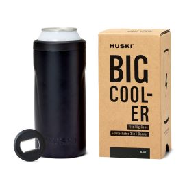 Huski Big Can Cooler Black