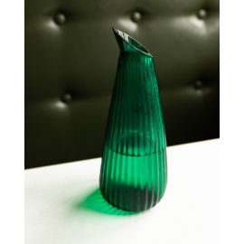 Brian Tunks Cut Glass Heron Vessel Bermuda