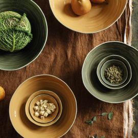 Bianca Lorenne Gather Bowl Celadon/Olive Extra Small
