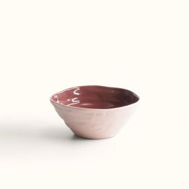Bianca Lorenne Gather Bowl Pink Clay/Merlot Small