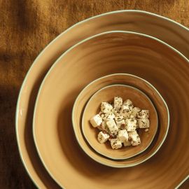 Bianca Lorenne Gather Bowl Seafoam/Ochre Large