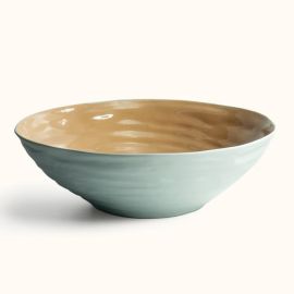 Bianca Lorenne Gather Bowl Seafoam/Ochre Large