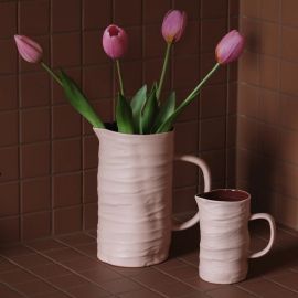 Bianca Lorenne Gather Jug Pink Clay/Merlot Small