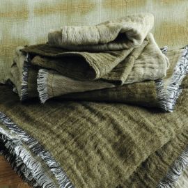 Bianca Lorenne Leggera Deep Moss/Moss Bath/Beach Towel